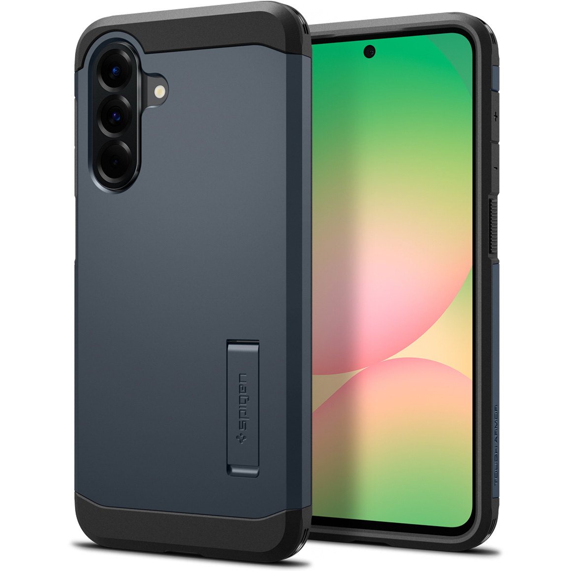 Etui Spigen Tough Armor do Samsung Galaxy A56 5G, granatowo-czarne